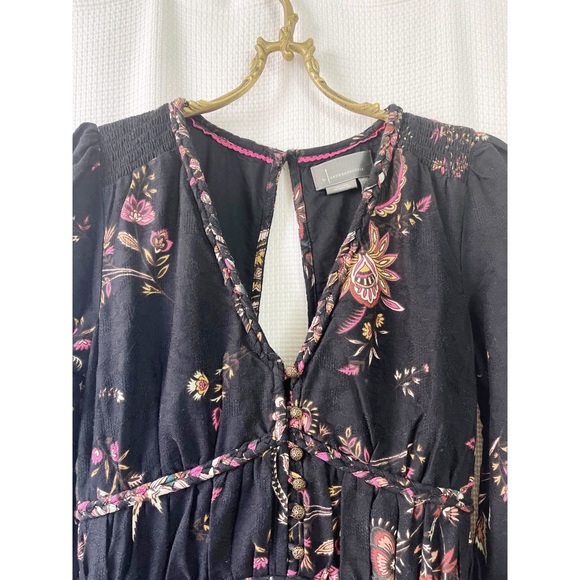 Anthropologie paisley print maxi dress - Picture 5 of 8